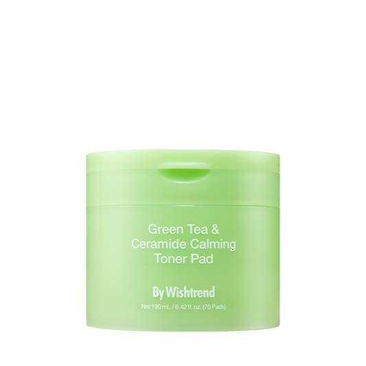 Green Tea & Ceramide Calming Toner Pad
