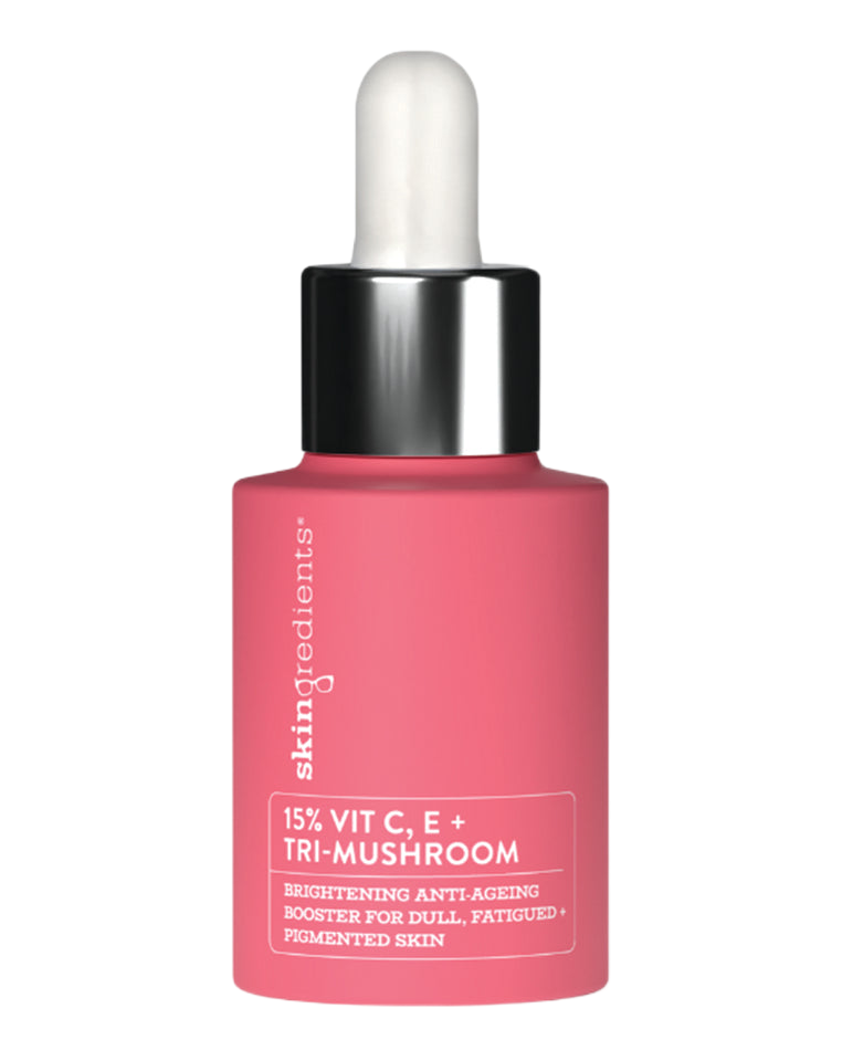 The Radiant Blend 15% Vit C, E + Tri-Mushroom Serum