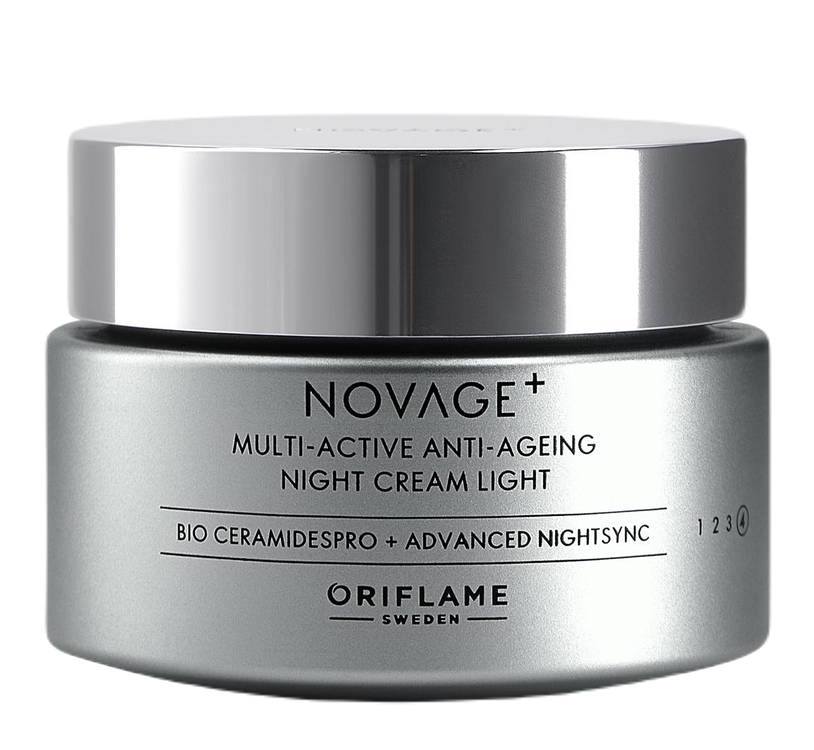 NOVAGE Multi Active Anti Ageing Night Cream Light Oriflame Holding AG 
