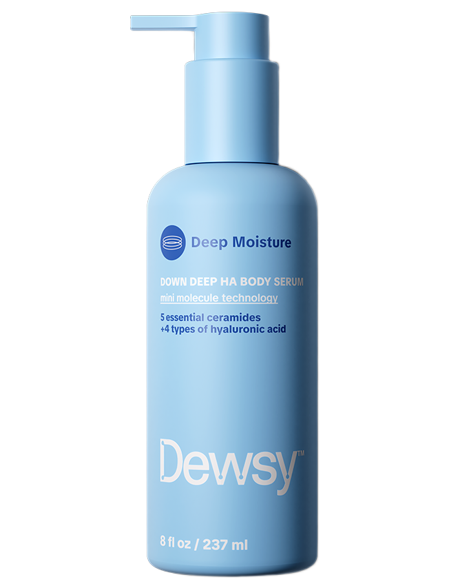 Down Deep HA Body Serum Deep Moisture Unscented, Fragrance Free
