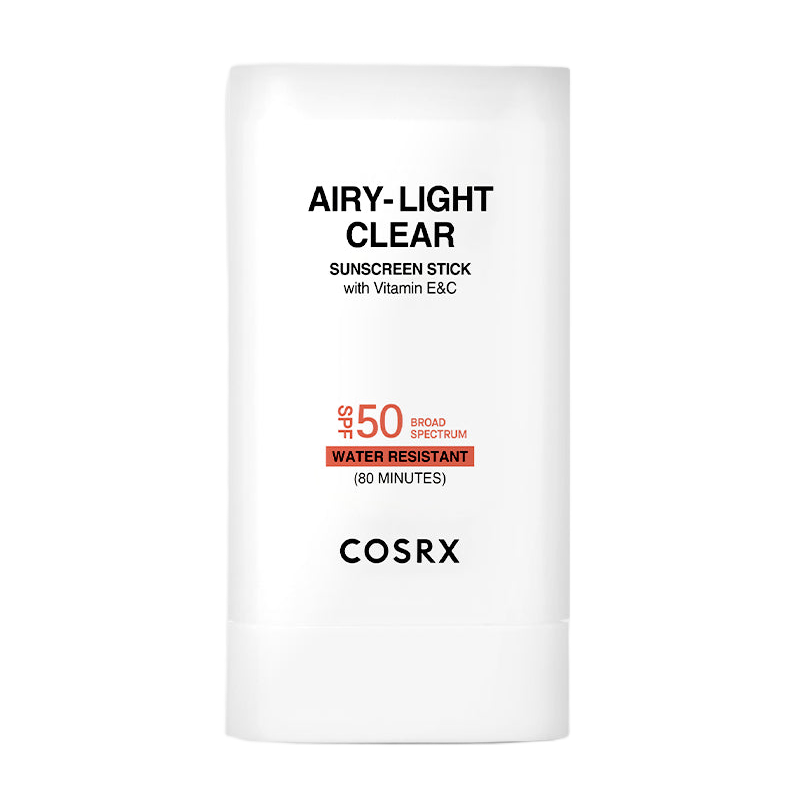 Airy-Light Clear Sunscreen Stick with Vitamin E & C