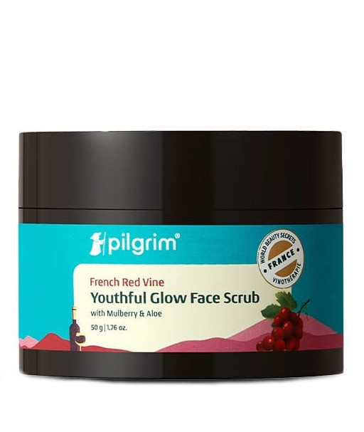 French Red Vine Youthful Glow Face Scrub