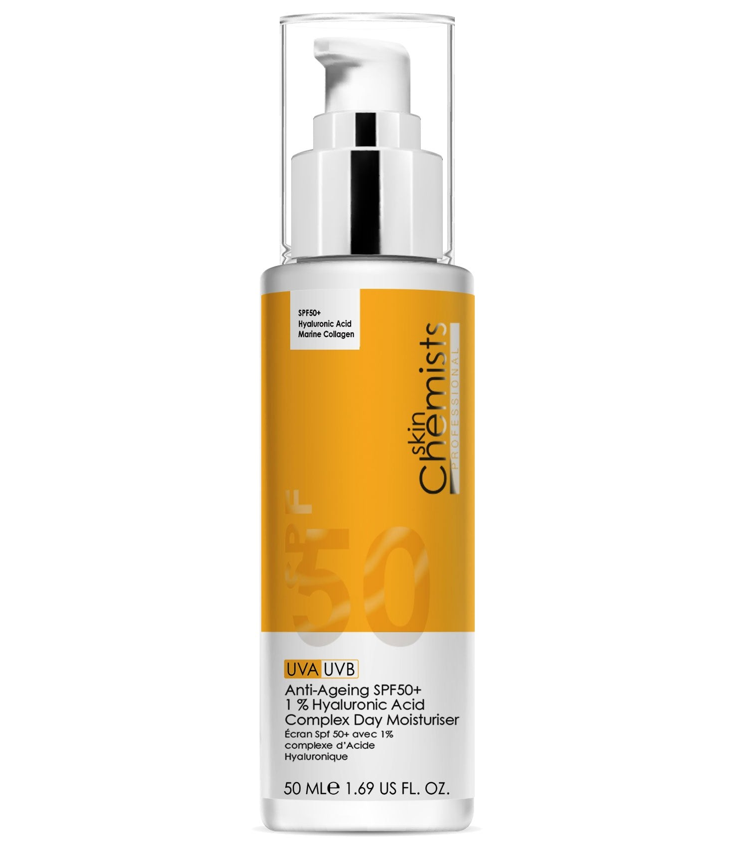 Anti-Ageing SPF50+ 1 % Hyaluronic Acid Complex Day Moisturiser