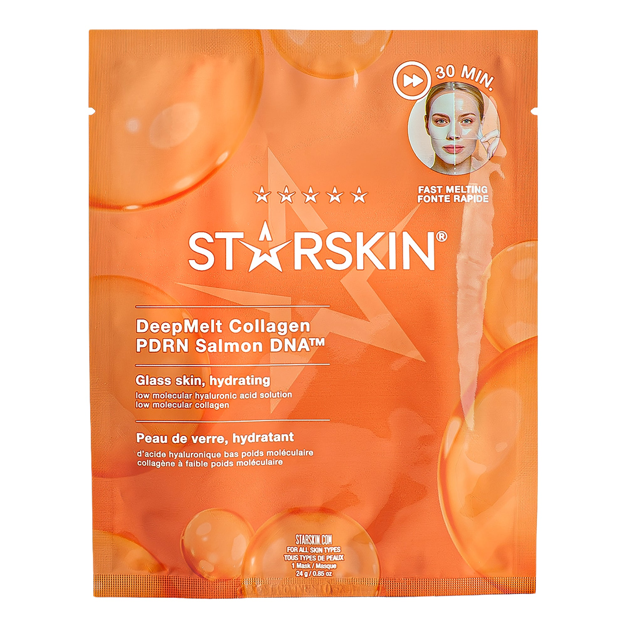 DeepMelt Collagen PDRN Hydrogel Face Mask