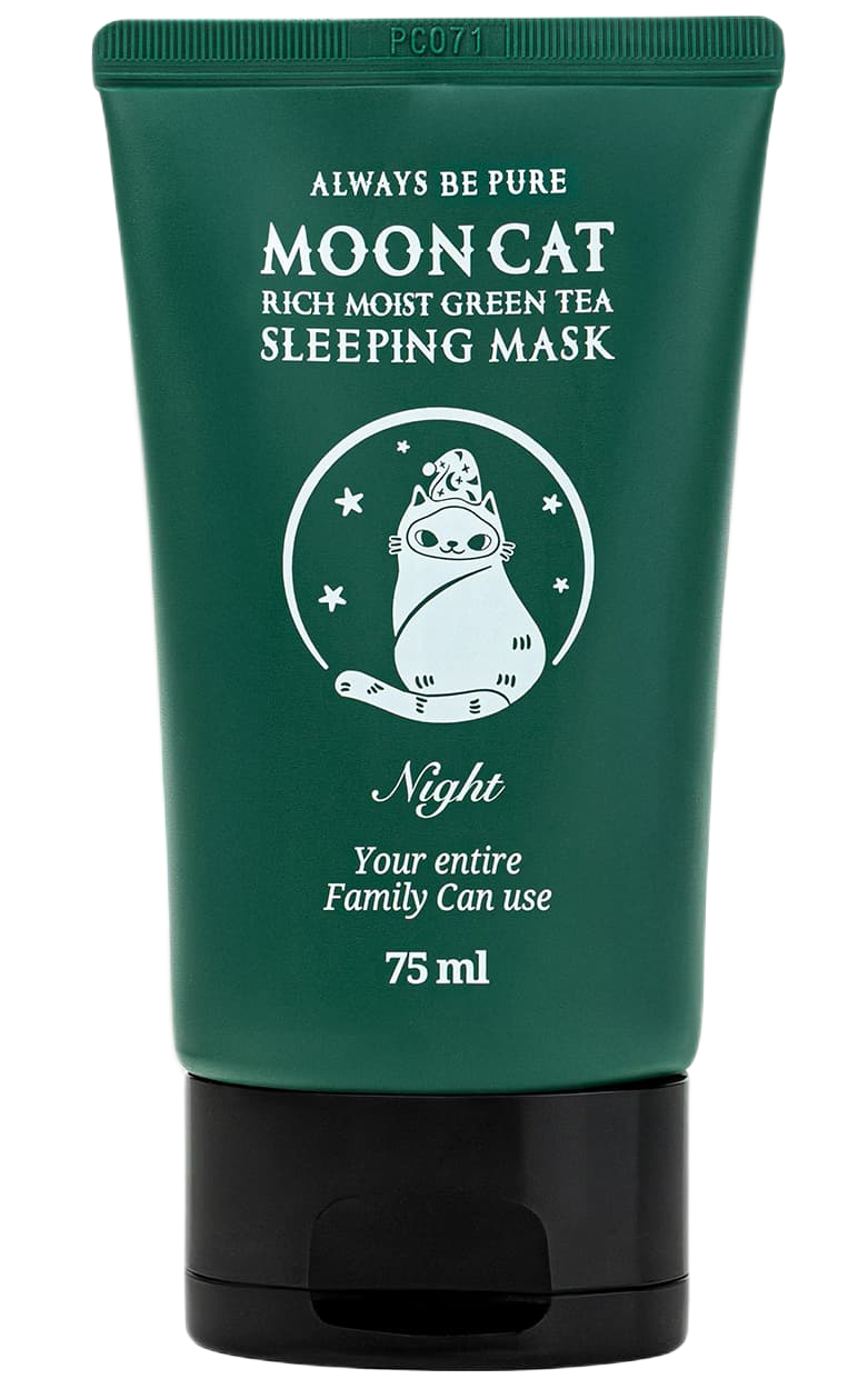 Mooncat Rich Moist Green Tea Sleeping Mask