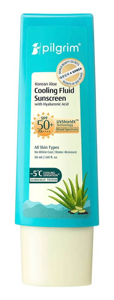 Korean Aloe Cooling Fluid Sunscreen SPF 50+ PA++++