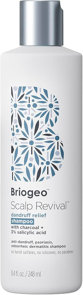 Charcoal + 3% Salicylic Acid  Dandruff Relief Shampoo