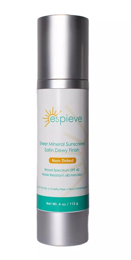 Non-Tinted Sunscreen SPF 40 Satin Dewy Finish