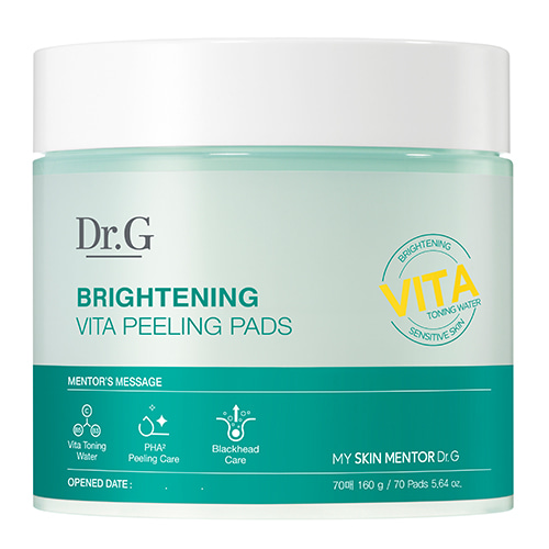 Brightening Vita Peeling Toner Pads