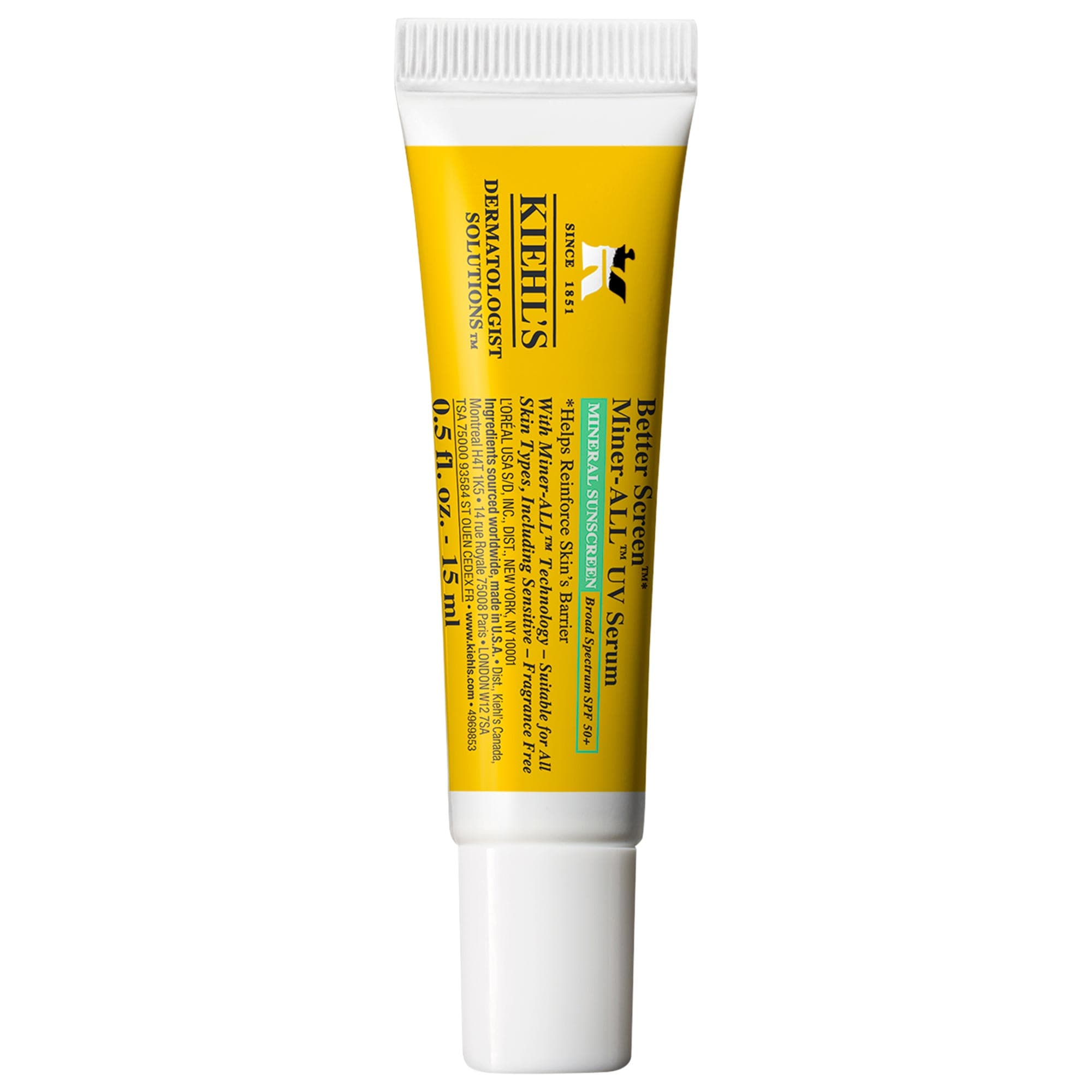 Better Screen™ Miner-all™ UV Serum – Mineral Sunscreen SPF 50+ with Cica Centella