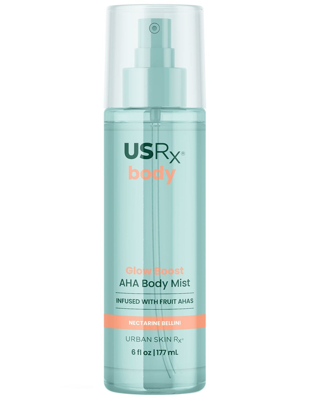 Glow Boost AHA Body Mist in Nectarine Bellini