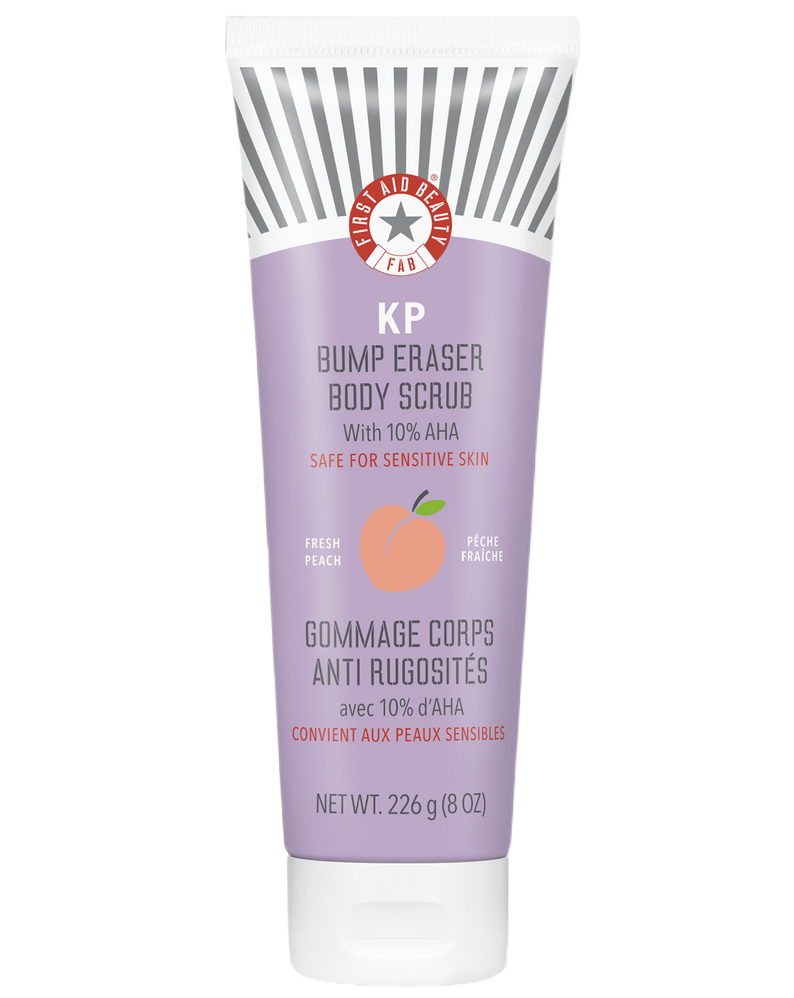 KP Bump Eraser Body Scrub 10% AHA Fresh Peach