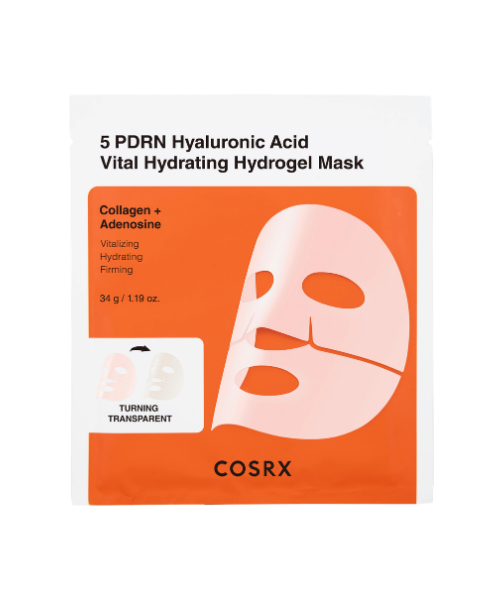 5 PDRN Hyaluronic Acid Vital Hydrating Hydrogel Mask