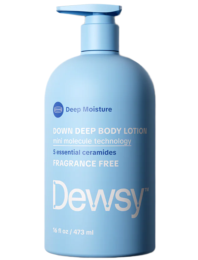 Down Deep Body Lotion Deep Moisture Unscented, Fragrance Free
